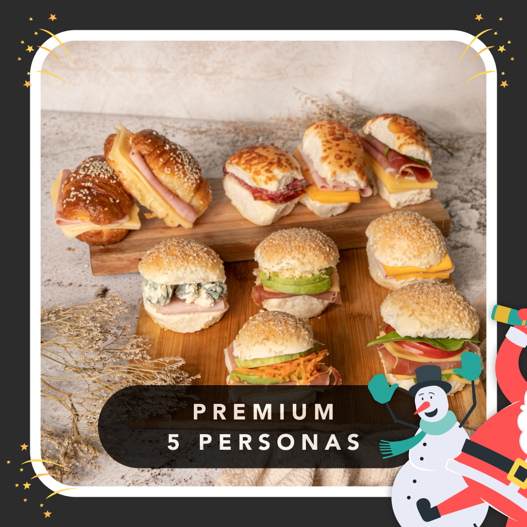 ⭐️ Catering Navideño PREMIUM 5 personas | Coral Argentina
